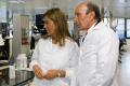 08/09/2014 - La ministra de Sanidad, Servicios Sociales e Igualdad, Ana Mato, durante la visita que ha realizado al Centro de Innovación Farmacéutica Esteve en Barcelona.