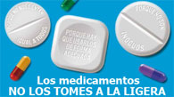 Los medicamentos no son un juego