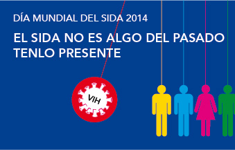 Día Mundial del Sida. El Sida NO es algo del pasado, Ténlo Presente