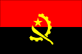 Bandera de ANGOLA
