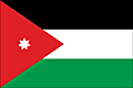 Bandera de JORDANIA