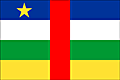 Bandera de REPBLICA CENTROAFRICANA