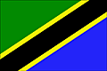 Bandera de TANZANIA, Repblica Unida