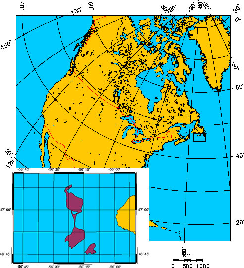 Mapa de SAN PEDRO Y MIQUELN