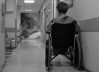 Imagen de Flickr Paciente en silla de ruedas