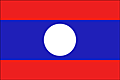 Bandera de LAOS, Rep. Dem. Popular