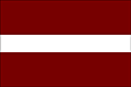 Bandera de LETONIA