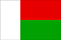 Bandera de MADAGASCAR