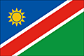 Bandera de NAMIBIA