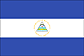 Bandera de NICARAGUA