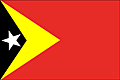 Bandera de TIMOR ORIENTAL (Timor Leste)
