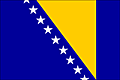 Bandera de BOSNIA - HERZEGOVINA