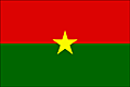 Bandera de BURKINA FASSO