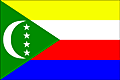 Bandera de COMORES (Komori/Comoras)