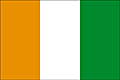 Bandera de COSTA DE MARFIL (Cte d'Ivoire