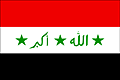 Bandera de IRAQ