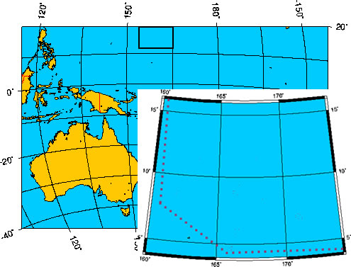 Mapa de ISLAS MARSHALL