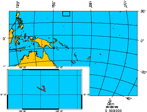 Mapa de ISLAS WAKE