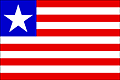 Bandera de LIBERIA