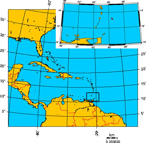 Mapa de BARBADOS