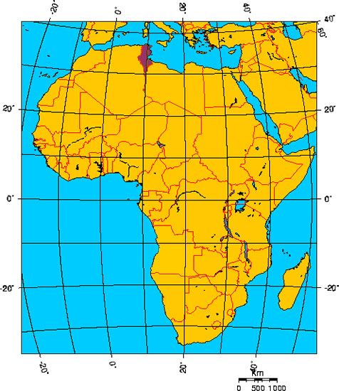 Mapa de TNEZ