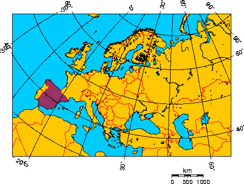 Mapa de ESPAA